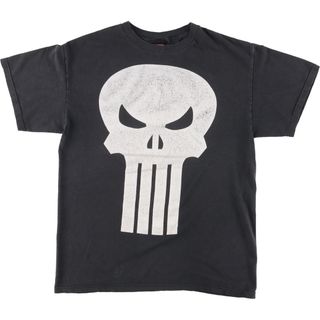 古着 00年代 マーベル MARVEL PUNISHER パニッシャー 映画 ムービーTシャツ メンズM /eaa453924(Tシャツ/カットソー(半袖/袖なし))