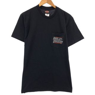 ハーレーダビッドソン(Harley Davidson)の古着 ハーレーダビッドソン Harley-Davidson モーターサイクル バイクTシャツ メンズM /eaa432063(Tシャツ/カットソー(半袖/袖なし))