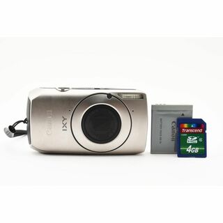 キヤノン(Canon)の✨美品✨Canon IXY 30 S シルバー コンパクトデジタルカメラ(コンパクトデジタルカメラ)