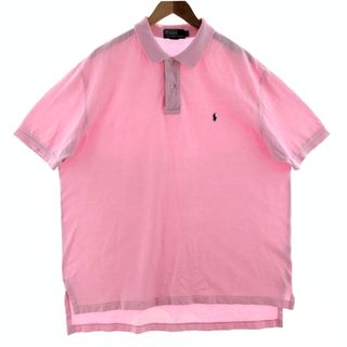 ラルフローレン(Ralph Lauren)の古着 ラルフローレン Ralph Lauren POLO RALPH LAUREN 半袖 ポロシャツ メンズXL /eaa381491(ポロシャツ)