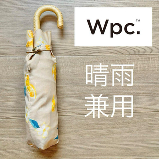 ダブルピーシー(Wpc.)のWpc 折りたたみ日傘　オレンジ柄(傘)