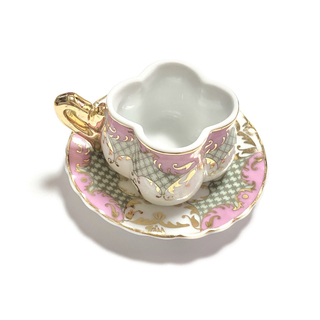 台湾茶碗 花型 ティーカップ(グラス/カップ)