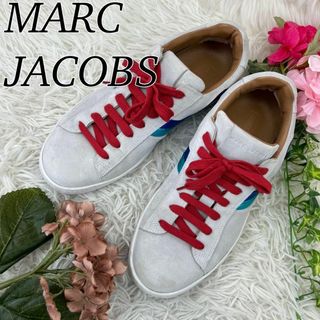 マークジェイコブス(MARC JACOBS)のA692 マークジェイコブス メンズ スニーカー スウェード 美品 25cm(スニーカー)