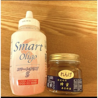 日本自然発酵 - 国産純粋蜂蜜《藤養蜂園》　【れんげ】　300g  ＆［スマートオリゴ5］ 1kg