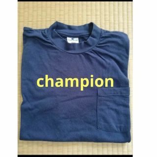 チャンピオン(Champion)の★お値下げ★　 Champion　Tシャツ　ネイビー系(Tシャツ/カットソー(半袖/袖なし))