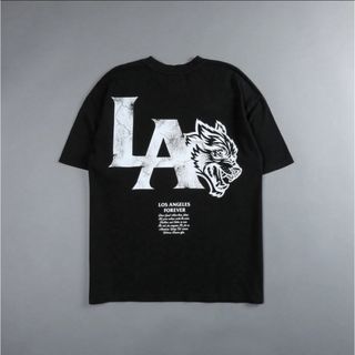 ダルクスポーツ DARCSPORT LA Tシャツ ブラック 半袖 XL (Tシャツ/カットソー(半袖/袖なし))