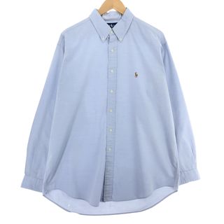 ラルフローレン(Ralph Lauren)の古着 ラルフローレン Ralph Lauren YARMOUTH 長袖 ボタンダウンシャツ メンズXL /eaa452465(シャツ)