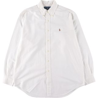 ラルフローレン(Ralph Lauren)の古着 ラルフローレン Ralph Lauren Ralph Lauren BLAKE 長袖 ボタンダウンシャツ メンズXL /eaa452472(シャツ)