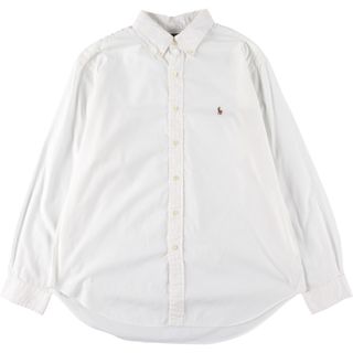 ラルフローレン(Ralph Lauren)の古着 ラルフローレン Ralph Lauren CLASSIC FIT 長袖 ボタンダウンシャツ メンズL /eaa452474(シャツ)