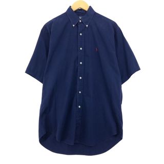 ラルフローレン(Ralph Lauren)の古着 ラルフローレン Ralph Lauren BLAKE 半袖 ボタンダウンシャツ メンズM /eaa453219(シャツ)