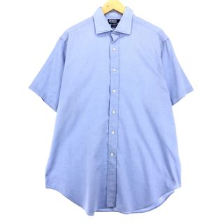 ラルフローレン(Ralph Lauren)の古着 90年代 ラルフローレン Ralph Lauren POLO by Ralph Lauren PHILIP 半袖 コットンシャツ メンズL ヴィンテージ /eaa453223(シャツ)