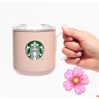 スターバックス(Starbucks)のスターバックス SAKURA2024ステンレスマグペタルハンドルピンク355ml(グラス/カップ)