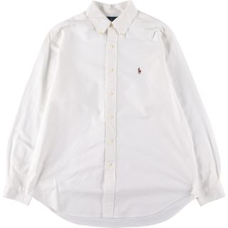 ラルフローレン(Ralph Lauren)の古着 ラルフローレン Ralph Lauren CLASSIC FIT 長袖 ボタンダウンシャツ メンズL /eaa452471(シャツ)