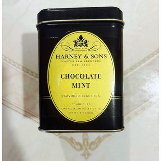 ディーンアンドデルーカ(DEAN & DELUCA)のHarney & Sons チョコレートミントティー ルースリーフ缶 112g(茶)