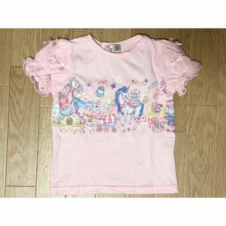 エコネコ、半袖シャツ　110cm(Tシャツ/カットソー)