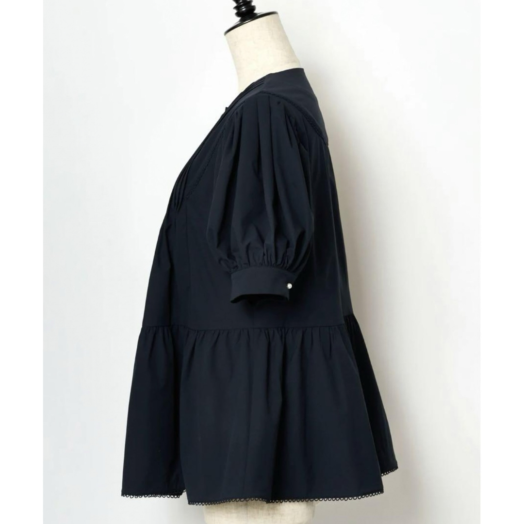 Coming soon】【Keep clean】ピンタックチュニックブラウス