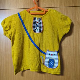 90cmフェリシモ猫ちゃんポシェット風Tシャツ