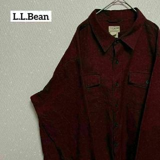 L.L.Bean エルエルビーン シャツ 長袖 ゆるだぼ ビッグサイズ XXL