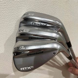 クリーブランドゴルフ(Cleveland Golf)の【美品】RTX4 50度54度58度N.S.PRO MODUS3 TOUR120(クラブ)