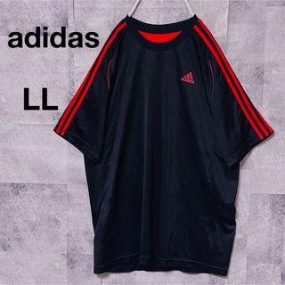 adidas - adidasプルオーバー　ピステ　LL 背面メッシュ　ブラック　スポーツウェア