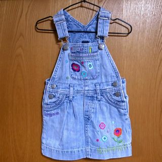 ベビーギャップ(babyGAP)のBabyGAP デニムサロペットスカート☆80cm(スカート)