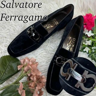 サルヴァトーレフェラガモ(Salvatore Ferragamo)のA680 サルヴァトーレフェラガモ レディース パンプス 24cm 7(ハイヒール/パンプス)