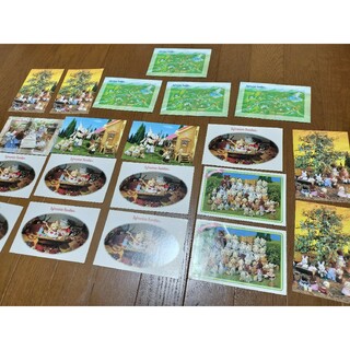シルバニアファミリー(シルバニアファミリー)のシルバニアファミリー　ポストカード20枚セット(写真/ポストカード)