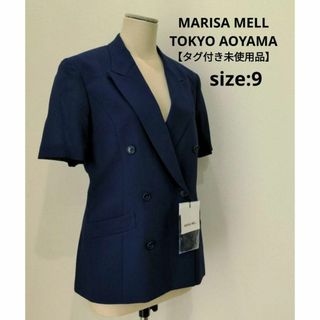 MARISA MELL 【タグ付き未使用品】半袖 テーラードジャケット 春夏(テーラードジャケット)