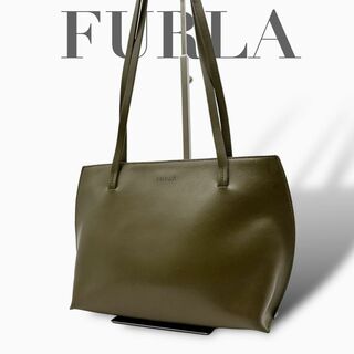 フルラ(Furla)のFURLA ハンドバッグ 小さめ ダークグリーン Q077(ハンドバッグ)