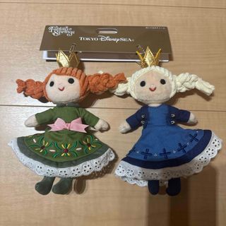 ディズニー(Disney)のファンタジースプリングス　アナと雪の女王　アナ雪　ぬいぐるみチャームセット(キャラクターグッズ)