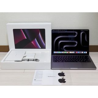 マック(Mac (Apple))のM2Pro MacBookPro 14インチ　メモリ16GB SSD1TB (ノートPC)