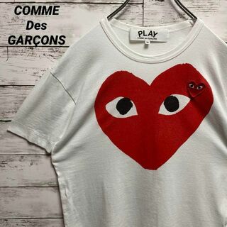 COMME des GARCONS - a161【即完売モデル】コムデギャルソン　刺繍ロゴ　ビッグロゴ半袖Ｔシャツ