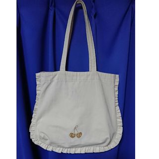 TOCCA - 🍒🍒TOCCA FRILL CANVAS TOTE トートバッグ