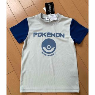 ポケモン(ポケモン)のモンスターボール メッシュ Tシャツ 120(Tシャツ/カットソー)