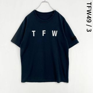 TFW49　ビッグロゴ　プリント　ワンポイント　ゴルフ　スポーツ　半袖Tシャツ(Tシャツ/カットソー(半袖/袖なし))