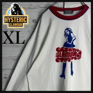 HYSTERIC GLAMOUR - 【入手困難XL】ヒステリックグラマー ビクセンガール 即完売 リンガー ロンT