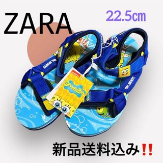 ザラ(ZARA)のZARA‼️めちゃくちゃ可愛いサンダル❤️スポンジボブ(サンダル)