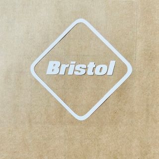 エフシーアールビー(F.C.R.B.)のBristol ブリストル ステッカー　　　　　　　◆6㎝◆白グロス◆(その他)