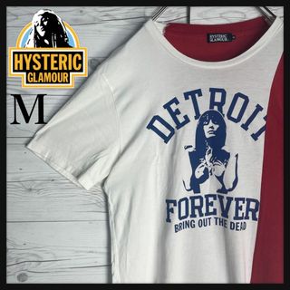 ヒステリックグラマー(HYSTERIC GLAMOUR)の【入手困難モデル】ヒステリックグラマー ヒスガール 切替 ビッグロゴ Tシャツ(Tシャツ/カットソー(半袖/袖なし))