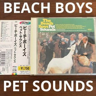 【歴史的名盤】BEACH BOYS/PET SOUNDS 国内盤CD 帯付き！(ポップス/ロック(洋楽))