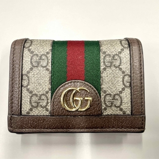 Gucci - GUCCI グッチ 財布〔オフィディア〕GG カードケース(コイン＆紙幣入れ付)