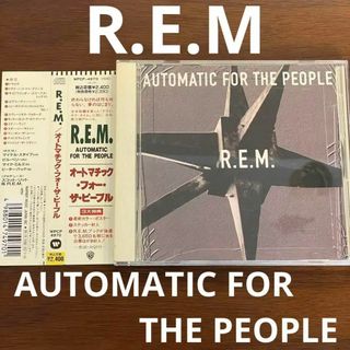 【名盤・名曲】R.E.M/AUTOMATIC FOR THE PEOPLE帯付き(ポップス/ロック(洋楽))