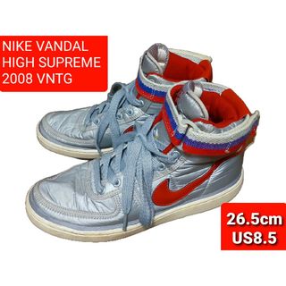 ナイキ(NIKE)の【26.5cm】08 NIKE VANDAL HIGH SUPREME VNTG(スニーカー)