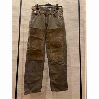 ルグランブルー(LGB)の00s archive l.g.b. leather patch denim(デニム/ジーンズ)