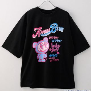 エンジェルブルー(angelblue)のエンジェルブルー ブラック Tシャツ(Tシャツ(半袖/袖なし))