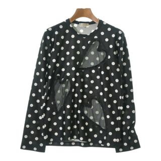 COMME des GARCONS - COMME des GARCONS Tシャツ・カットソー M 黒(ドット) 【古着】【中古】