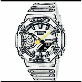 カシオ(CASIO)の[新品・未使用]G-SHOCK マンガ GA-2100MNG-7AJR 白(腕時計(デジタル))