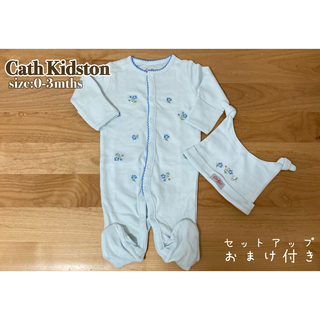 Cath Kidston - キャスキッドソン ロンパース 帽子 《0-３ヶ月用》 目安50-60㎝