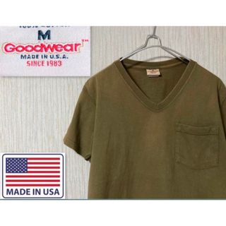 GOOD WEAR - Goodwear(グッドウェア) ポケットTシャツ 〜USA製〜