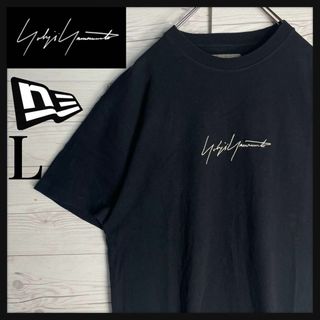 Yohji Yamamoto - 【超絶人気モデル】ヨウジヤマモト×ニューエラ センター刺繍ロゴ 即完売 Tシャツ